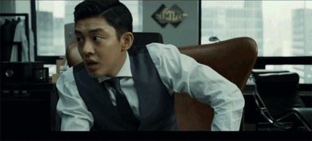 유아인 어이가없네 어이가 없네 베테랑 움짤 어이 없네 황당