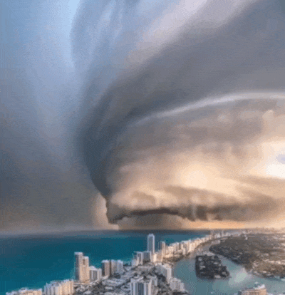 태풍 허리케인 자연 무서운 폭풍