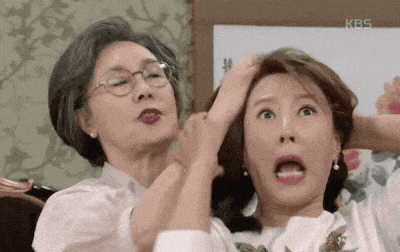 머리채 싸움 막장 머리채잡기 분노 열받아 화남 시월드 시어머니