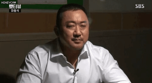 마동석 경찰 누가봐도 인상 조폭 험악