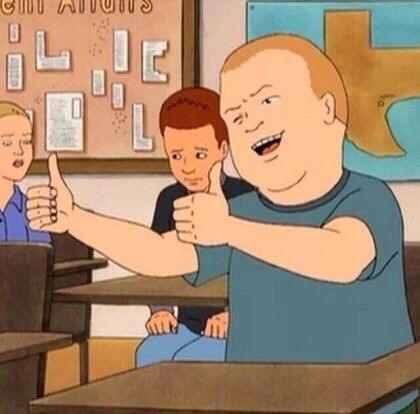 엄지척 좋아 좋았어 잘했어 칭찬 굿 킹오브더힐 바비