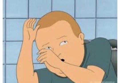 킹오브더힐 바비 찌질 호구 막기 방어