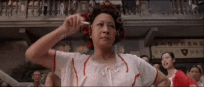 쿵푸허슬 아줌마 빡침 열받아 담배 가만안둬 소리 주성치