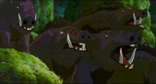 돼지 멧돼지 꿀꿀 쿵쾅 메갈