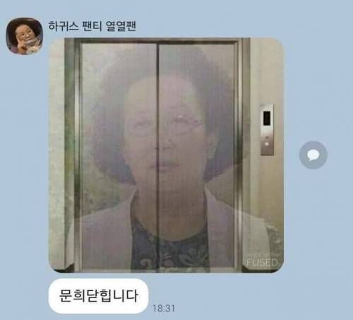 문희닫힙니다 나문희 문닫아 문이닫혀 문희