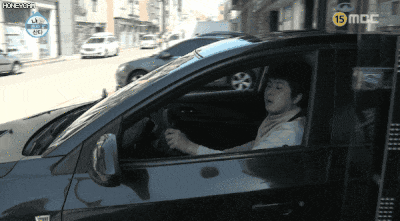 기안84 조심 운전 사이드미러 후진 기안짤 깜놀 황당