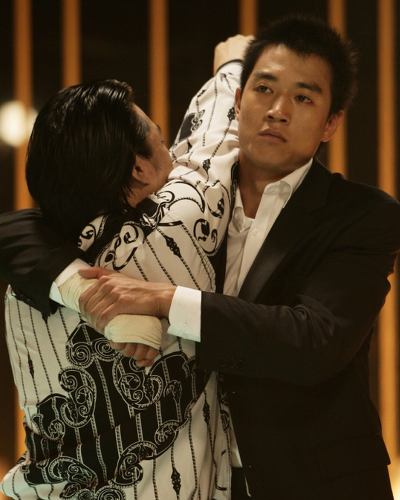 해바라기 오태식 김래원 영화짤 표정 격투