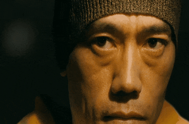 악마 악마를보았다 영화 택시 강도 표정 범죄 눈빛 살벌