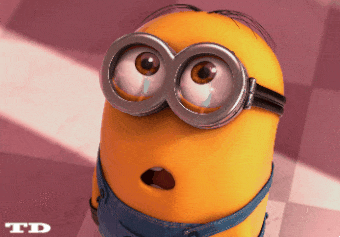 미니언즈 감동 초롱 영롱 기대 좋아하는 감동