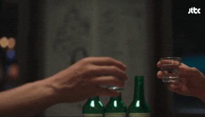 당신의 눈동자에 건배 눈에다 술잔 황당 움짤