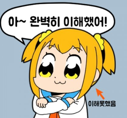 완벽히이해했어 이해했어 모르지만아는척 아는척 이해