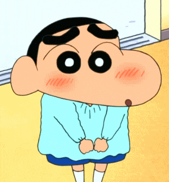 짱구 사과 죄송 꾸뻑 인사