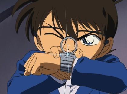 코난 조준 시계 정조준 명탐정 마취총 