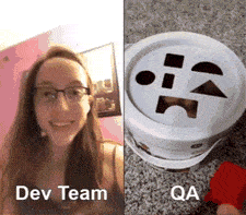 개발자 qa 버그 공감  dev 황당 사용자