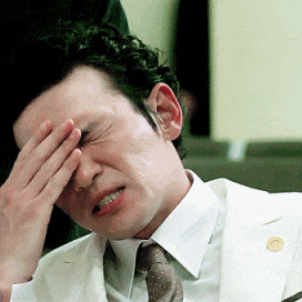 황정민 빡침 답답 화남 열빋아 열받음 신세계 짜증