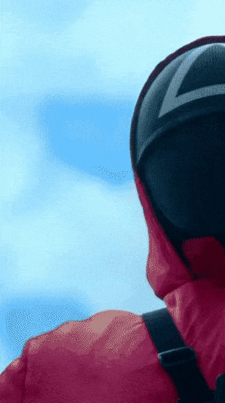 일꾼 관리자 오징어 게임 세모 총 권총