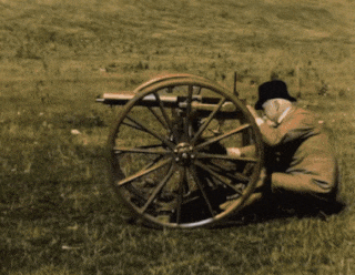 기관총 맥심건 무기 개틀링 발사 총쏘는 공격