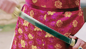 칼집 넣는 길태미 제일검 검객 무사 악역 사극 육룡이 나르샤