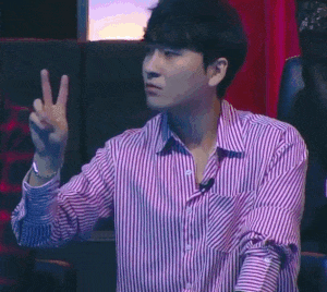 2개 브이 손가락 숫자 2번