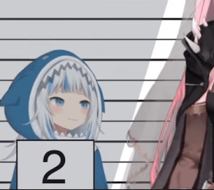 헤벌레 해맑음 움짤 홀로라이브 스트리머 가우르 구라