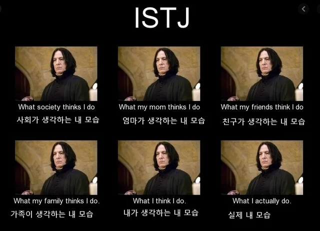 ISTJ MBTI 성격 유형 취향 mbti짤 mbti짤방 mbti타입