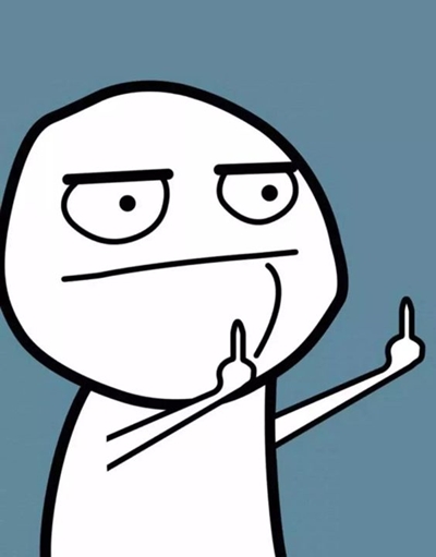 손가락욕 뻑큐 박규 단호 먹어 분노 욕 양손 더블