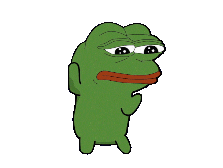 춤추는 슬개짤 댄스 슬픈표정 개구리