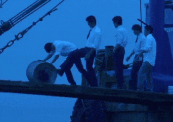 신세계 드럼통 바다 조폭