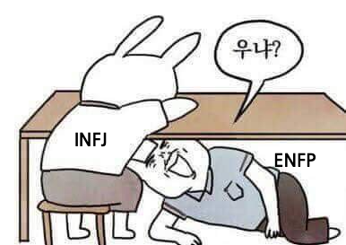 enfp infj mbti