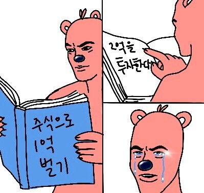 주식으로 1억벌기 2억을 투자한다 주식 떡상 떡락 상한가 하한가