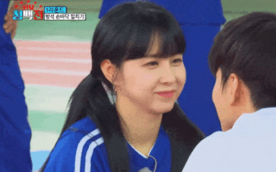 썸타는 여자 커플 연애 연인 썸 은가은 눈빛교환