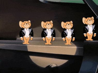 톰과 제리 인사 인사짤 감사합니다 제리짤 제리인사