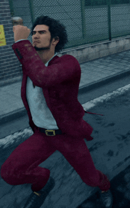 도망 튀어 움짤 용과같이