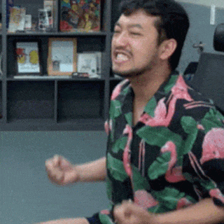 침착맨 킹받네 이말년 손가락 쌍손가락욕