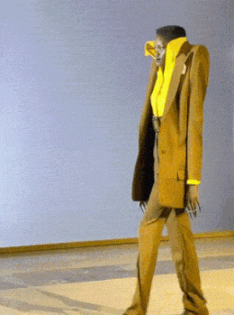 어깨뽕 거들먹 자랑 당당