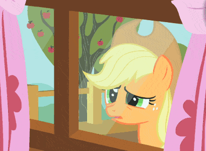 나갈게요 움짤 못볼걸본 애니 마리포 애플잭