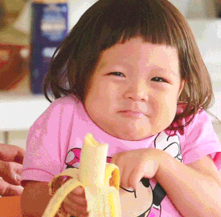 추사랑 레전드 표정 바나나 으쓱 귀여운 추성훈 사랑이