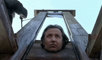 단두대 처형 교수형 영화 철컹철컹