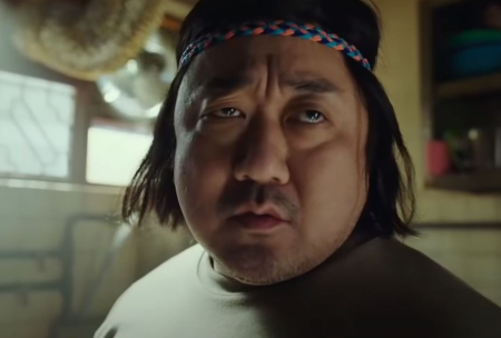 마동석 시동 영화 주방 중국집 표정 거석이형 