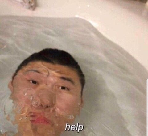 도움 목욕탕 help 물속