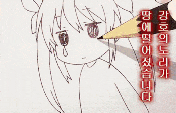 눈물 강호의 도리 땅에 떨어졌습니다