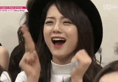 뜨아 놀람 깜놀 아이돌 여자 예쁜