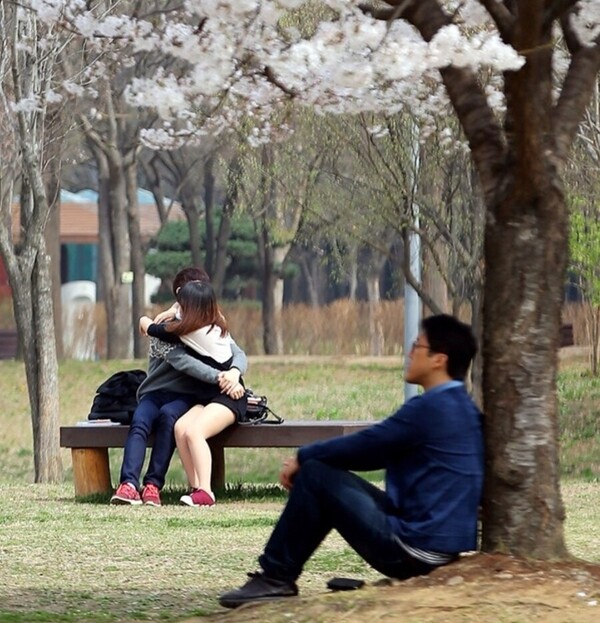 모솔 기사 기자 레전드 연출샷 솔로 커플 눈물 안습