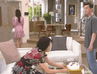 싸대기 막장 아침 드라마 무리수 케이크