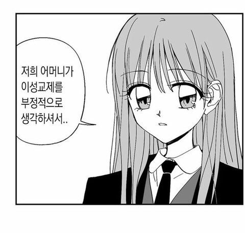 저희 어머니가 이성교제를 부정적으로 생각하셔서 부정적 이성 고백 거절 꺼져 싫어