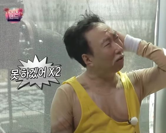 못하겠어 못해 안해 헐크호건 레슬링 박명수