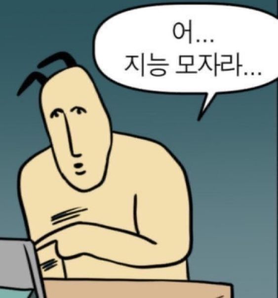 지능 모자라 능지 바보 모지리