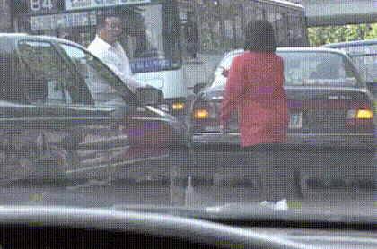 낭만의 시대 90년대 광기 도로 자동차 사고 아줌마 파워 삿대질 파워 그때 그시절 낭만