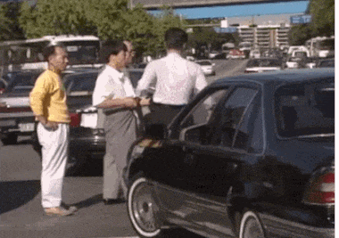 낭만의 시대 자동차 사고 싸움 광기의 90년대 그때 그시절 낭만