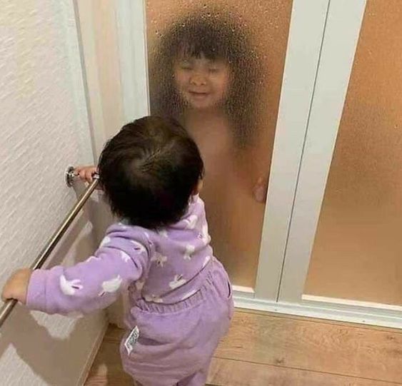 누나 놀람 개깜놀 아기 귀신 놀이 놀림 식겁